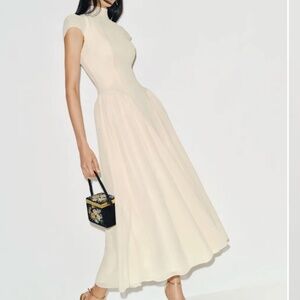 Reformation - Maven Dress - size 6 - Color: Fior Di Latte